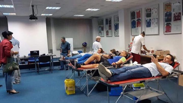 Locație nouă pentru campania de donare de sânge organizată de Federația Română de Rugby